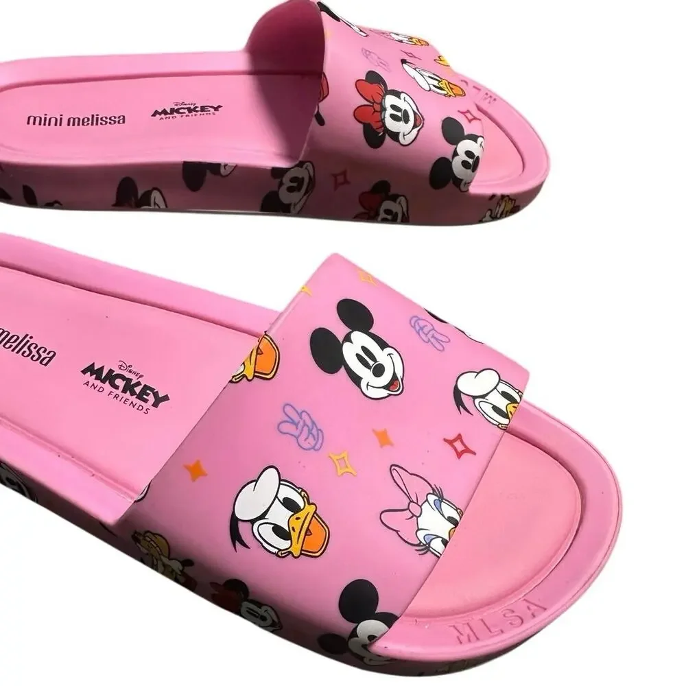 Mini Melissa x Disney Mickey + Friends Beach Slide Sandals
